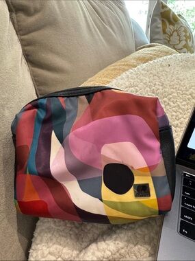 Kooba mod multicolor small cosmetic bag makeup